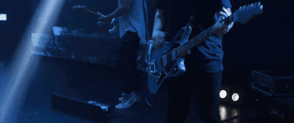 Las luces del escenario